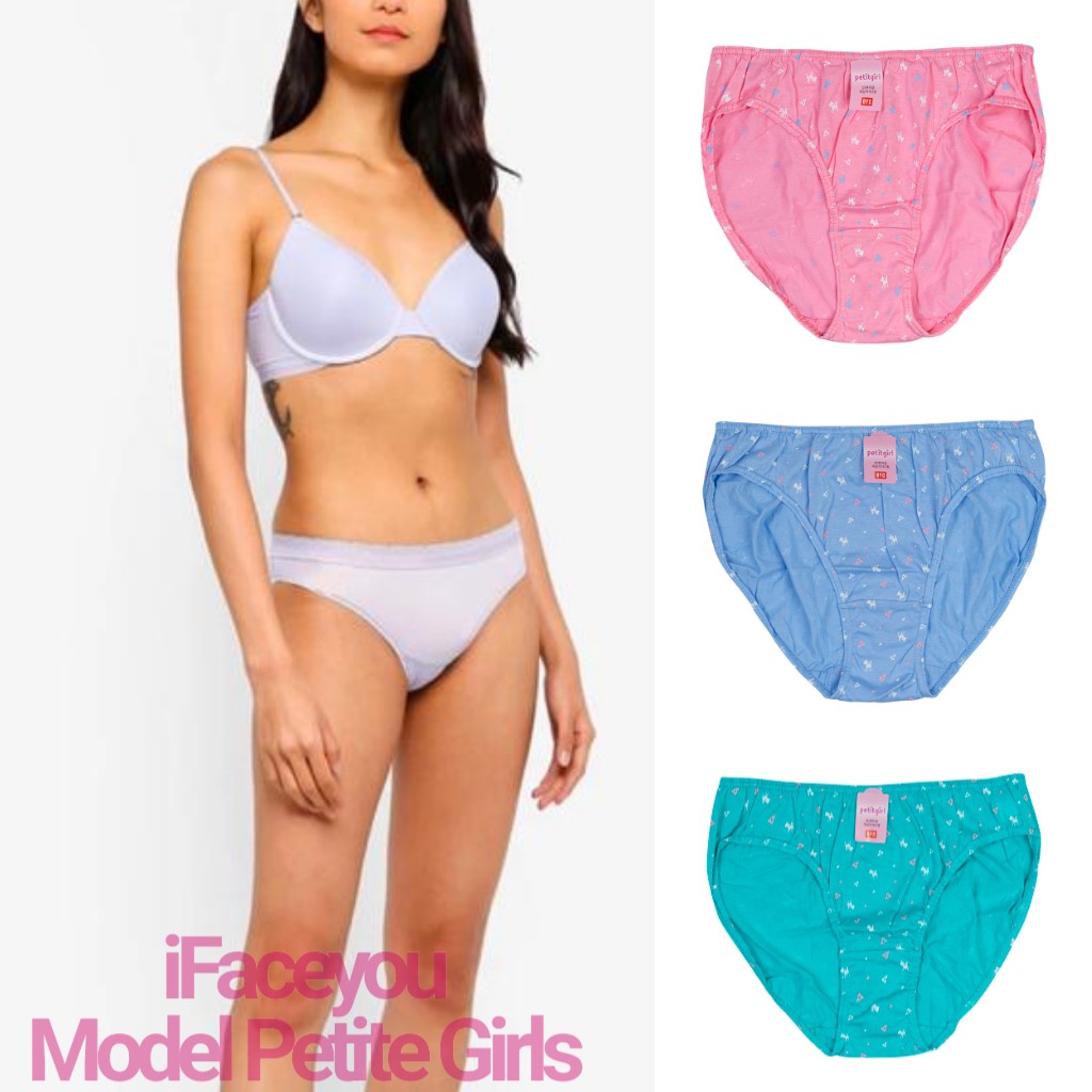 Underwear Wanita CD Wanita Celana Dalam Wanita 50rb=3pcs Celana Dalam Anak Perempuan Merk BYC Korea