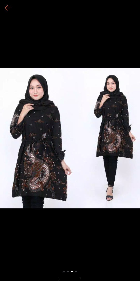 Batik Couple Maura Batik Couple Murah Hrb 01 Atasan Batik Wanita Murah Motif Naga