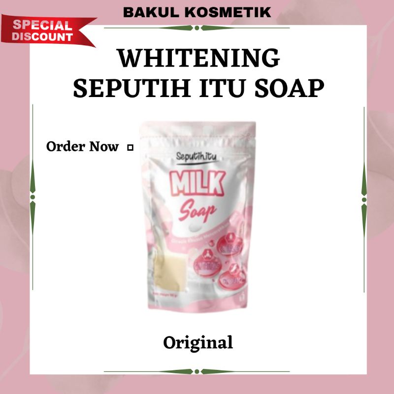 Whitening Soap Seputih Itu / Sabun Seputih Itu