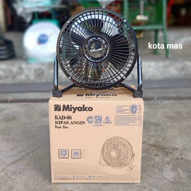 Jual Kipas Angin Meja Miyako KAD 06 Desk Fan Kecil Mini Murah Baru Bagus Shopee Indonesia