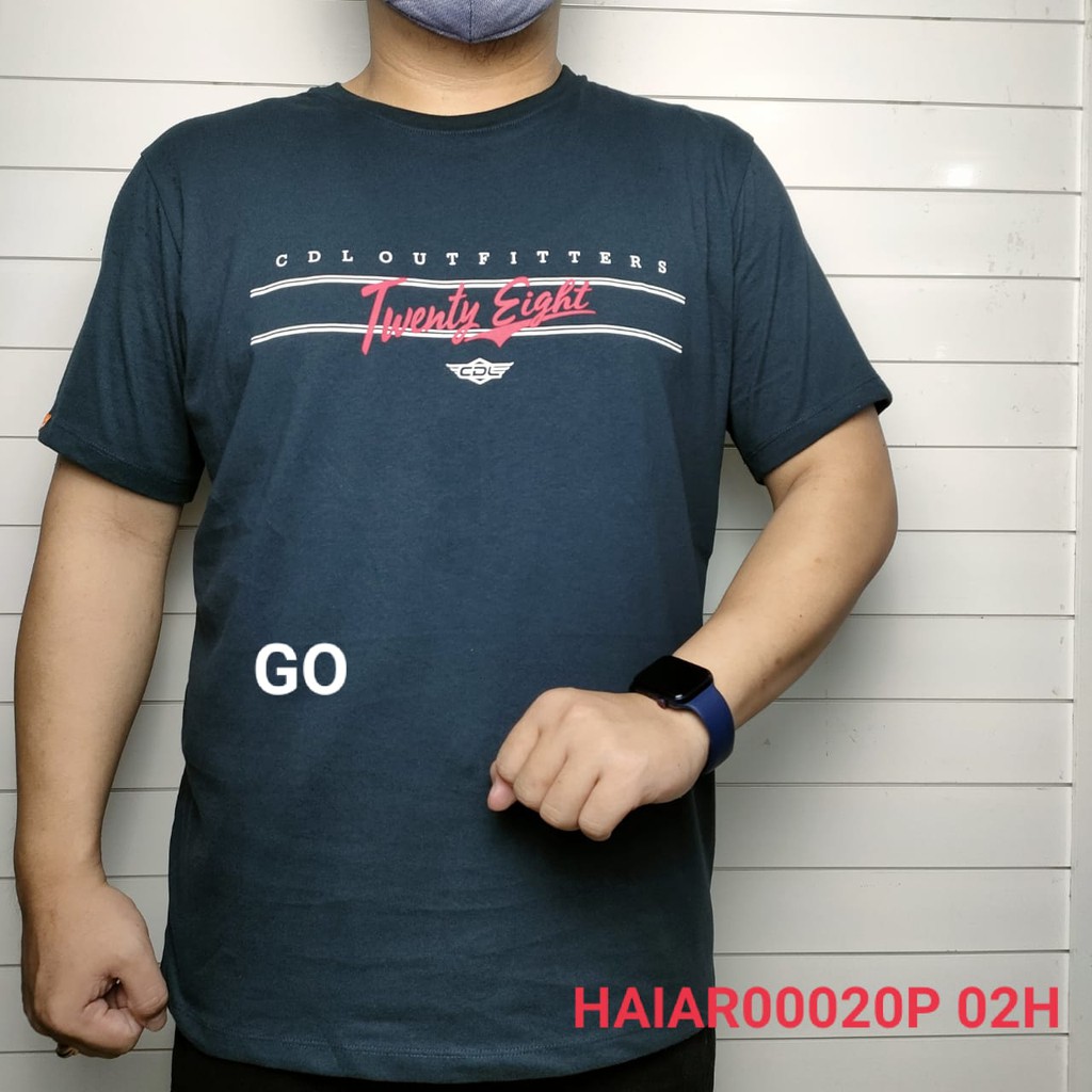 gof LRA CDL By (CARDINAL) KAOS T-Shirt Pakaian Pria Atasan Casual Santai Original Lengan Pendek