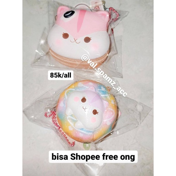 flashsale poli donut poli pancake squishy
