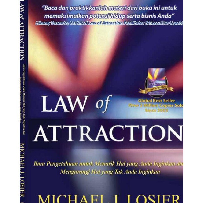 BUKU LAW OF ATTRACTION . MICHAEL J. LOSIER KODE 1464