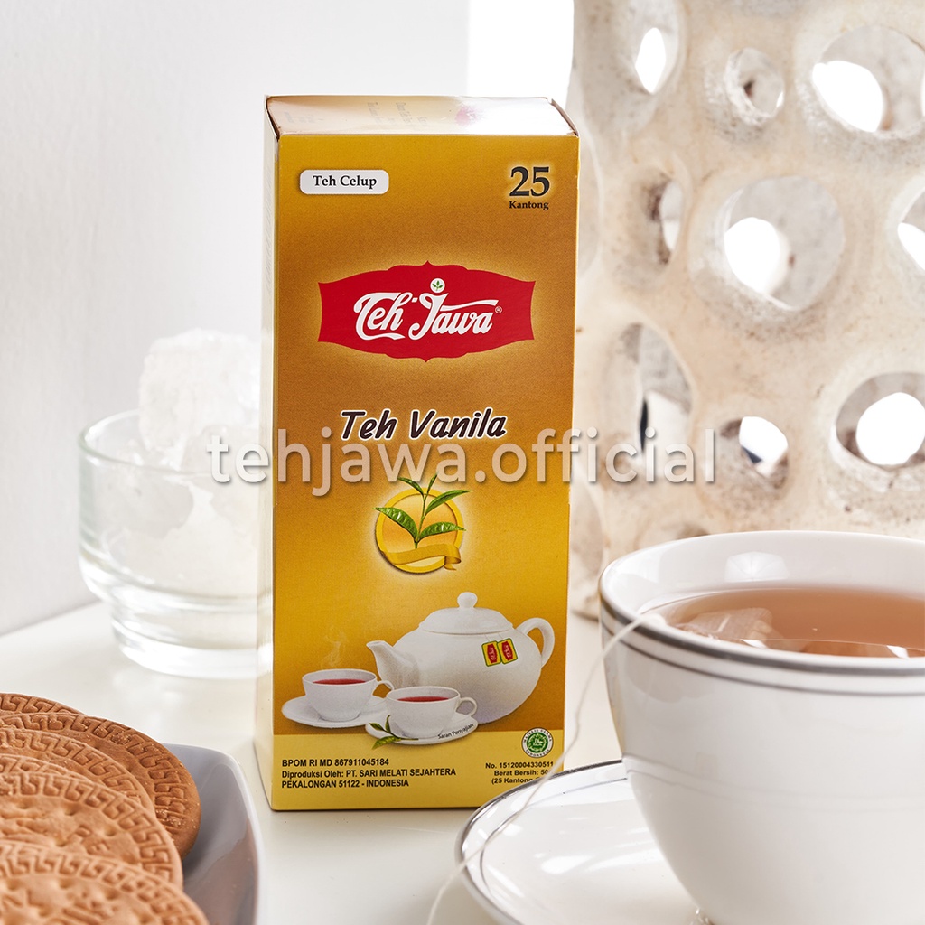 [TWINPACK] Teh Jawa Vanila Tea Celup isi 25