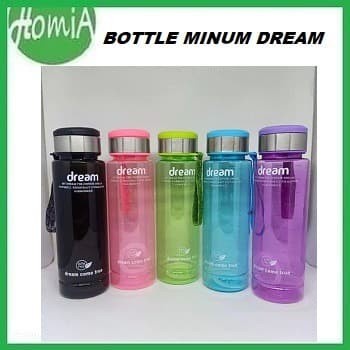 ds09- My Bottle Dream Infused Water 1000ML Botol Minum Dream 1 Liter - Pink