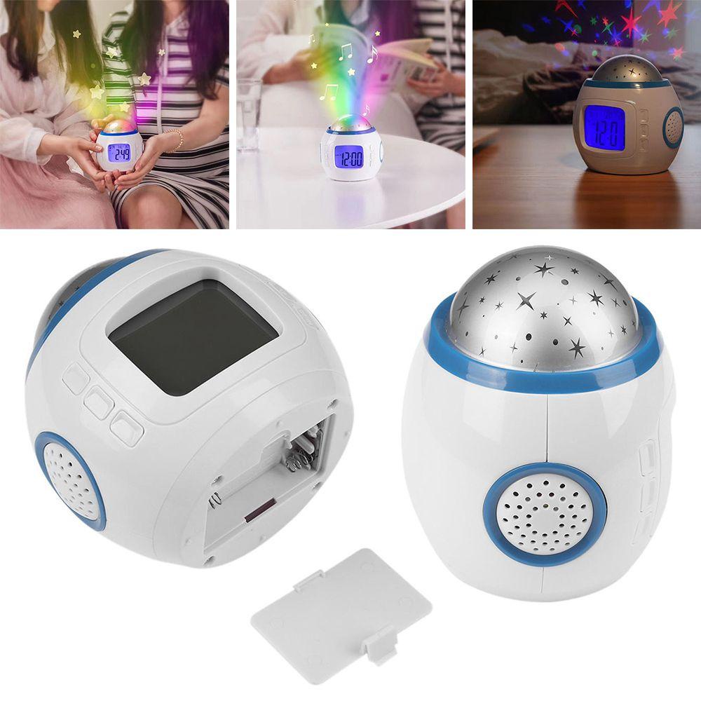 Preva Star Projector Tidur Proyektor LED Snooze Starry Star Glowing Night Light