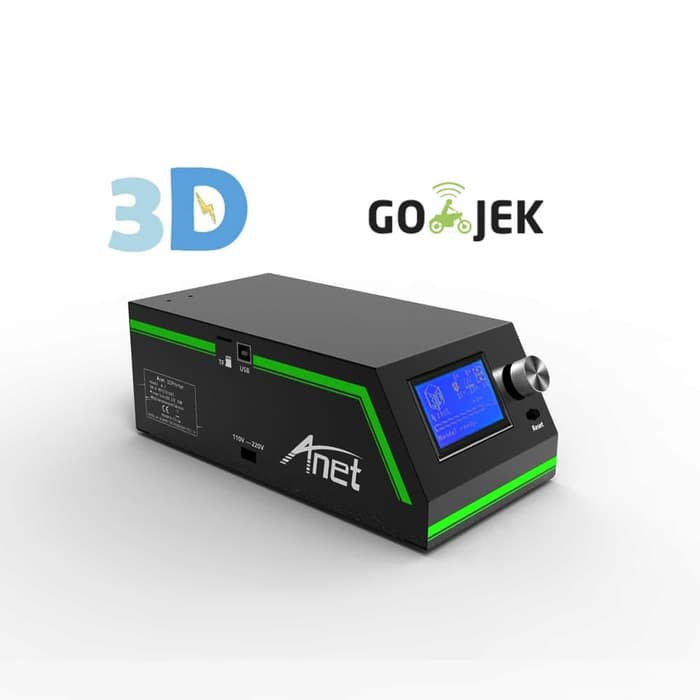Zaiku 3D Printer Power Control Box with Power Supply Mainboard LCD