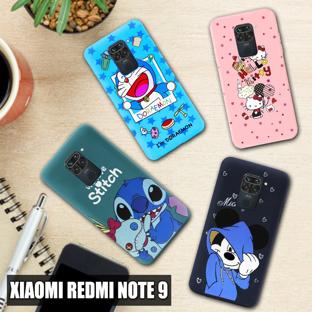 Case Xiaomi Redmi Note 9 Note 9 Pro Note 7 Note 8 Karakter