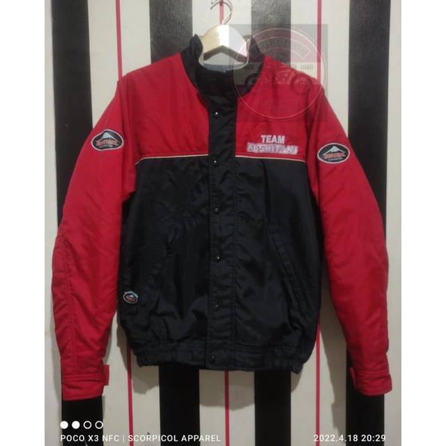 Jaket Motor Kushitani not komine rs taichi kiss racing bates hyod greedy simpson nankai yellowcorn y