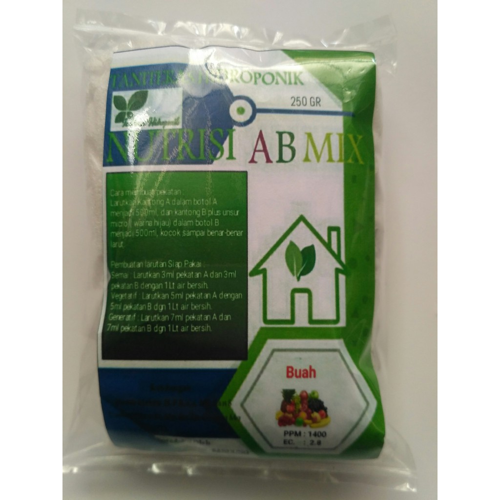 Nutrisi Hidroponik AB Mix Buah