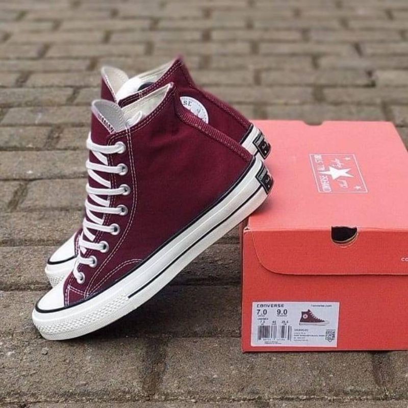 SEPATU CONVERSE ALL-STAR 70S MARON SIZE 37-43