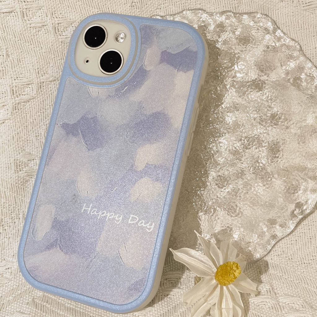 Soft Case TPU Motif Lukisan Cat Minyak Untuk iPhone 11 13pro 13prm 12 7Plus xs 8Plus XR 7 8 XR 11pro xs Max 12Pro Max