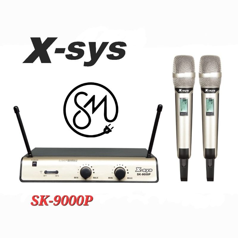 Microphone Wireless X-Sys SK-9000P mic Xsys SK9000P