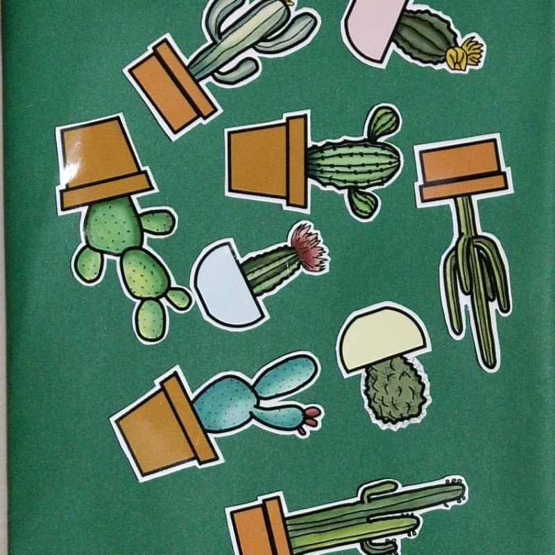 

Stiker Gambar Kaktus / Kertas Stiker Glossy (1pcs)