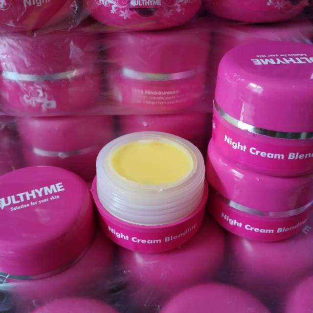 Ulthyme Night cream blending