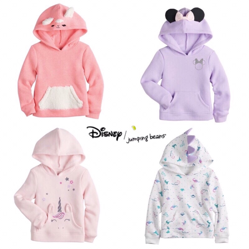 Jaket /sweater Jumping Beans Disney hoodie anak 12m -5y