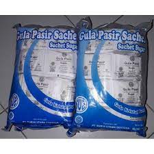 

GULA PASIR SACHET 8grmx250PCS/ GULA SACHET