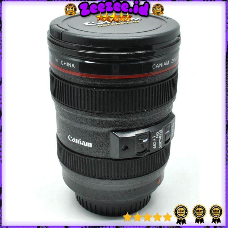 Gelas Minum Bentuk Lensa Kamera EF 24-105mm - 400ml