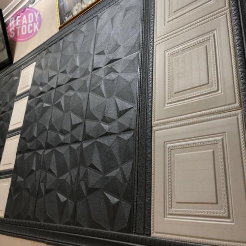 1 Wallpaper Dinding Stiker Wallfoam 3D Sticker Waterproof Dekorasi Kamar Rumah Murah-8