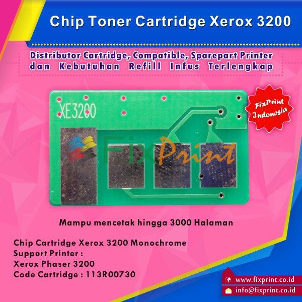 Chip Toner Cartridge Xerox 3200