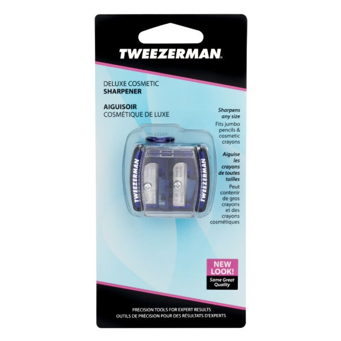 Tweezerman #9035 deluxe cosmetic sharpener; 3 sharpening slots ANANDA