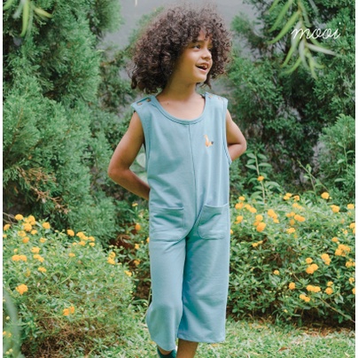 Mooi Jumpsuit Pocket Overall 1-5 Tahun - Jumpsuit Anak