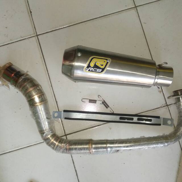 Knalpot Rcb kapsul for mio beat vario buat semua mtor ada
