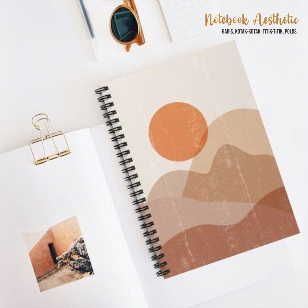 

Notebook Aesthetic | Ready Cover | A5 | 100 Page