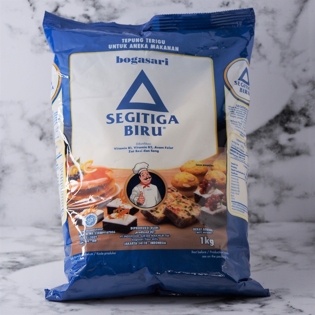 

BOGASARI SEGITIGA BIRU TEPUNG TERIGU Premium 1KG