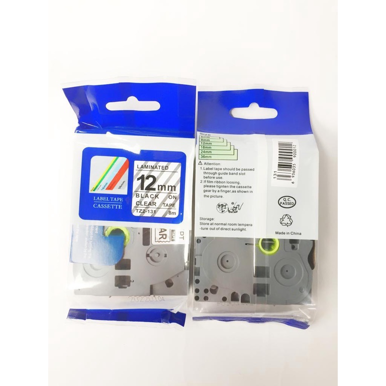 

Tze 231 Label Tape Compatible With Brother P-Touch