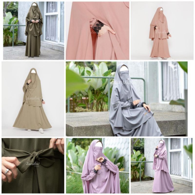 Gamis Set by Zanuba GSR 15