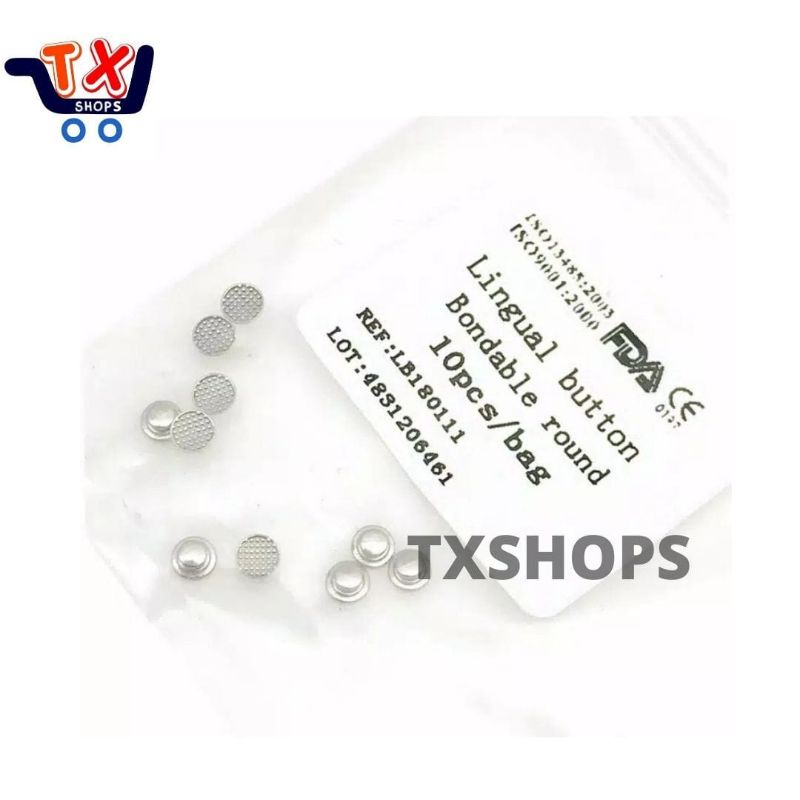 Lingual Button Braces Behel Dental Orto Orthodontic