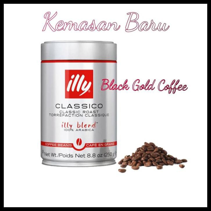 

S0RV COFFEE ILLY MEDIUM ROAST BEAN ESPRESSO 250 GRAM BIJI KOPI ROASTED 16XX
