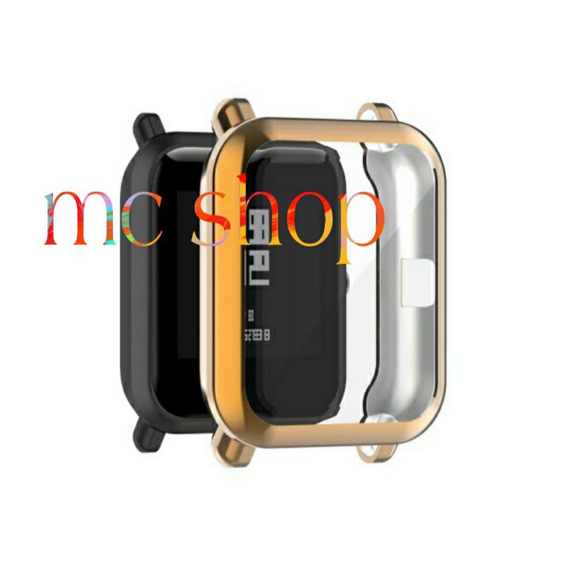 Casing Pelindung Bahan Tpu Untuk Smartwatch Xiaomi Huami Amazfit Bip U / Bip Pop Pro /GTS 2 mini