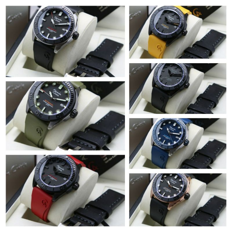 JAM TANGAN ALEXANDRE CHRISTIE PRIA AC 3042 3042 AC3042 AUTOMATIC ORI 100%