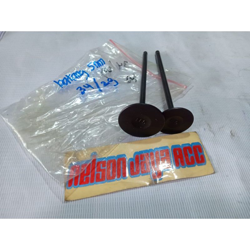 KLEP RACING EE BATANG 5MM UK 34/28 .klep racing EE 34-28 batang 5mm