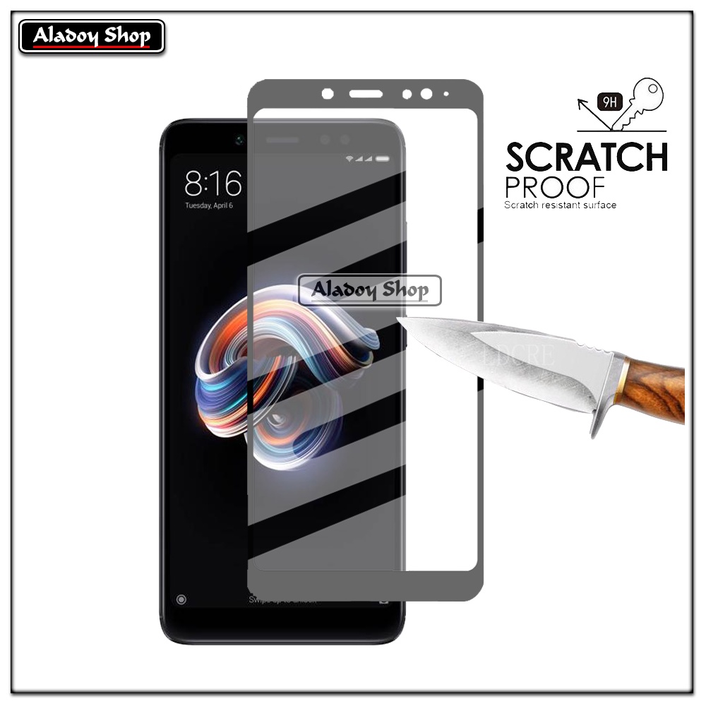 PAKET 3 IN 1 Tempered Glass Layar Xiaomi Redmi Note 5 / 5 Pro Free Tempered Glass Camera dan Skin Carbon