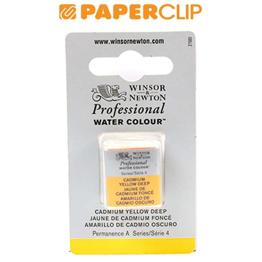 

PROFESSIONAL HALF PAN WINSOR & NEWTON S4 0101111CWC CADMIUM YELLOW DEEP