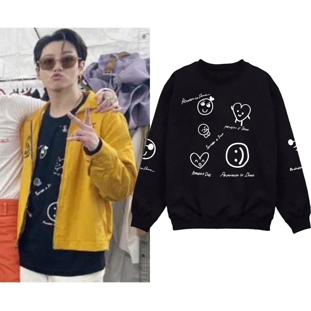 Sweater Basic Bangtan Jungkook Permission To Dance Las Vegas