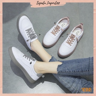 Image of Sepatu Sneakers Wanita Casual Wear ala Korea Import Kualitas Super Premium SP-096