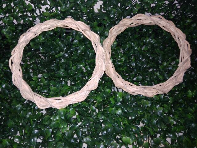 RT2 Ring rotan diameter 15cm -20cm untuk bahan mahar rustic