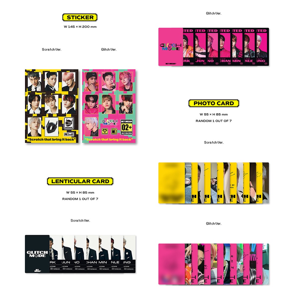 (Photocard event) NCT DREAM - 2nd Full Album Glitch Mode (Photobook ver)