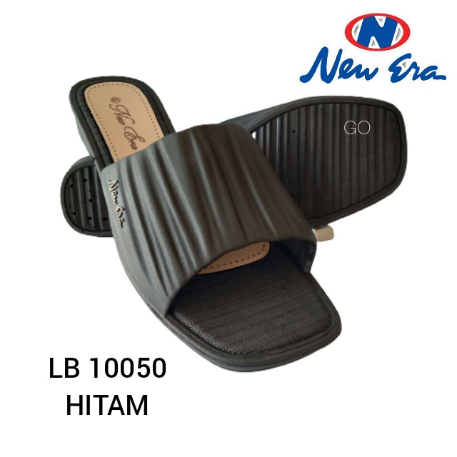 gos NEW ARRIVAL NEW ERA LB.E 10050 SANDAL SLOP KARET WANITA FLAT TEPLEK TERBARU KEKINIAN SENDAL SELOP PEREMPUAN