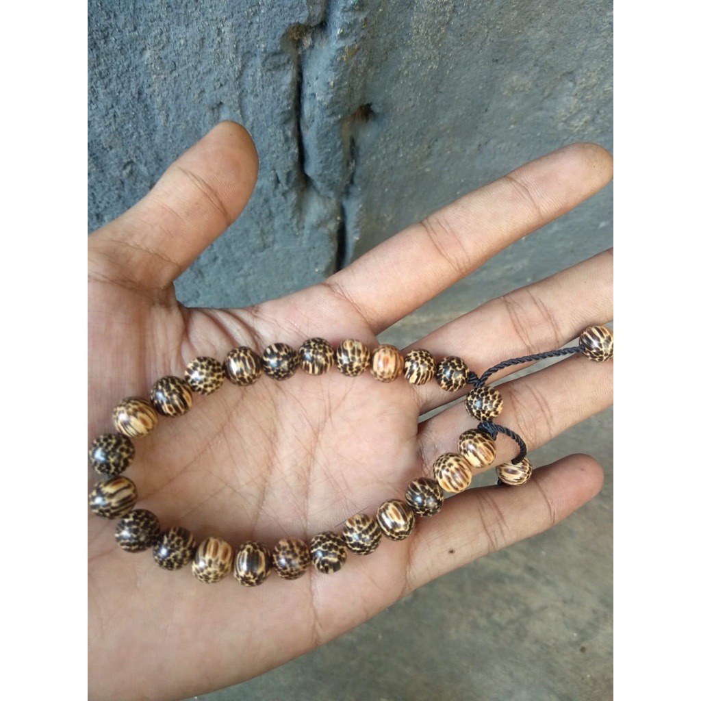 Gelang Cantik Pria Wanita Kayu Liwung Macan Asli