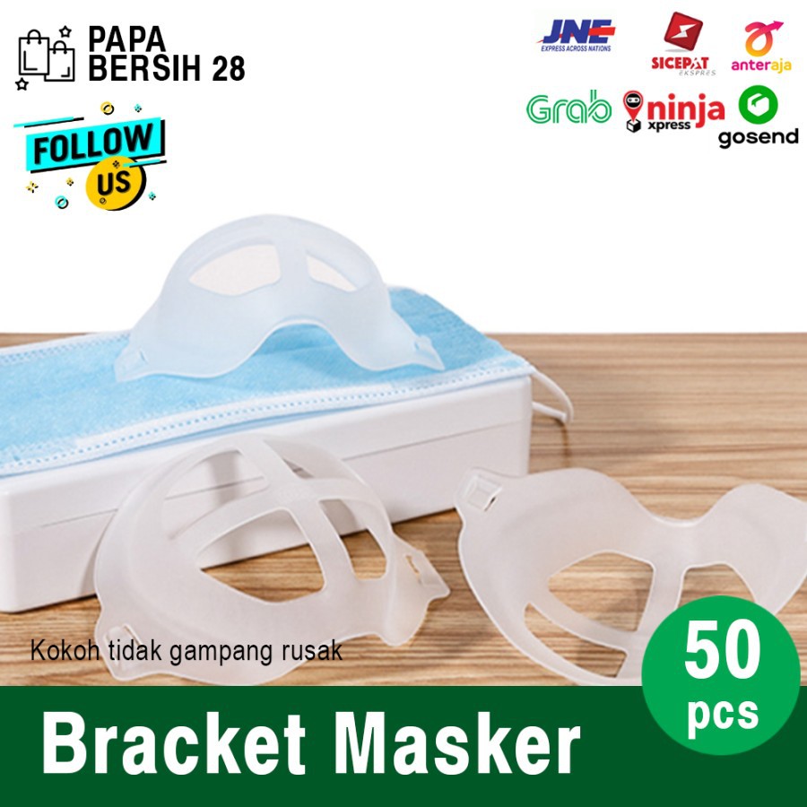 Penyangga Masker / Rangka Masker KN95 N95 Nyaman Bisa Dicuci Kokoh
