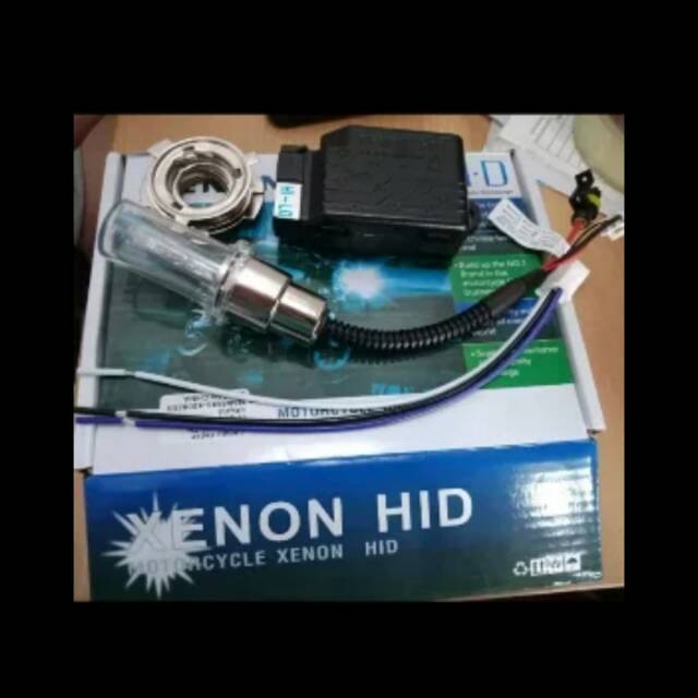 Lampu xenon hid set motor mobil