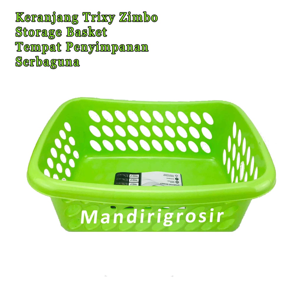 Keranjang Trixy Zimbo * Zimbo Storage Basket * Tempat Penyimpanan Multifungsi * Keranjang BK-509