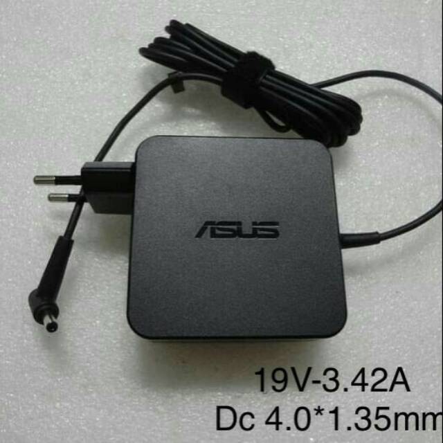 Adaptor Charger Laptop Asus ORIGINAL A456 A456u A456UR 19V 3.42A DC 4.0mm x 1.35mm