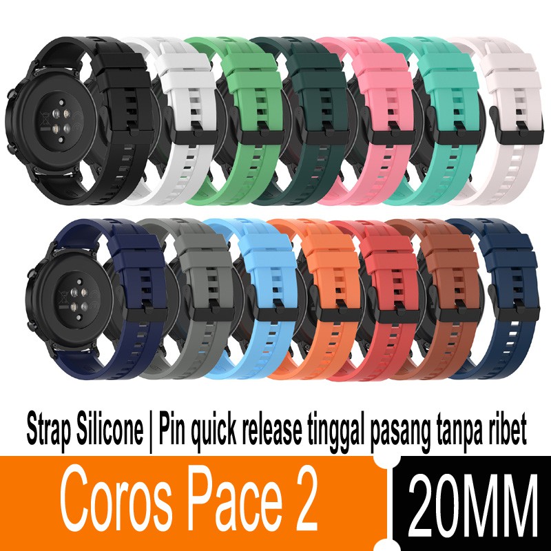 Strap Jam Tangan 20mm - Coros Pace 2