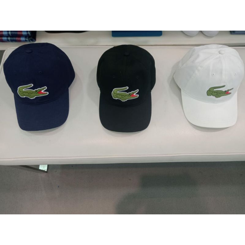 Topi Lacoste Original Logo Besar